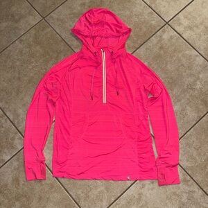 Tangerine Vintage OG Dark Pink White Hoodie Jacket